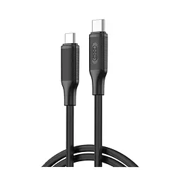 Кабель XO NB-Q265B PD 60W Type-C to Type-C Minimalist Series charging Cable Чорний