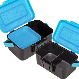 Подвійний контейнер для живого корму Terrario Live Food Box 13x9x7см - мініатюра 6