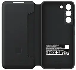 Оригінальний чохол-книжка Smart LED View Cover для Samsung Galaxy S22 Чорний (EF-NS901PBEGRU) - мініатюра 8