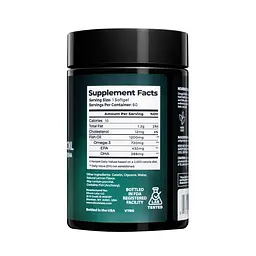 Омега-3 Elicore Labs Premium Omega 3 Fish Oil, 60 гелевих капсул - мініатюра 3