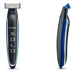 Чоловіча електробритва з тримером MicroTouch Solo Black-Blue (3sm_912884390) - мініатюра 4