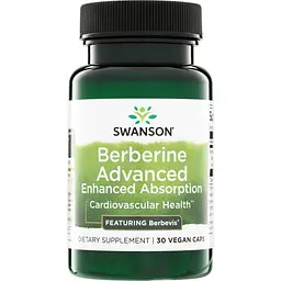 Берберин Swanson Berberine Advanced, 30 вегакапсул