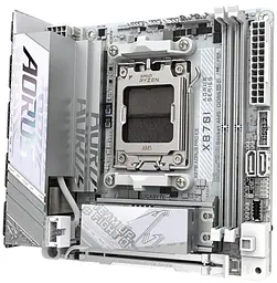 Материнська плата Gigabyte X870I AORUS PRO ICE (X870I AORUS PRO ICE) (Socket AM5, AMD X870, Mini-ITX) - мініатюра 2