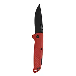 Складаний ніж SOG Adventurer LB Чорний-Червоний