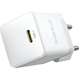 Мережевий зарядний пристрій Baseus Palm Fast Charger USB-C 30W + Cable USB-C to USB-C 60W 1m Moon White (P10111605213-01) [172514] - мініатюра 7