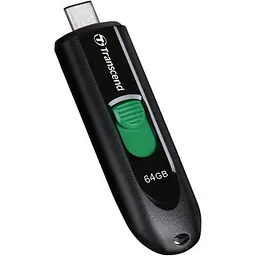 USB флеш-накопичувач Transcend JetFlash 790С 64GB USB-C 3.2 Gen 1 Black (TS64GJF790C) - мініатюра 3