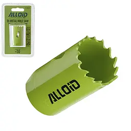 Свердло корончате Alloid Building Tools біметалеве 30 мм (HS-30030) - мініатюра 2