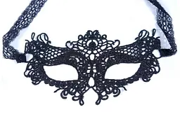 Маска на очі чорна Fetish B - Series Love Mask - мініатюра 2