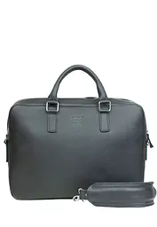 Шкіряна ділова сумка Briefcase 2.0 чорний флотар - мініатюра 2