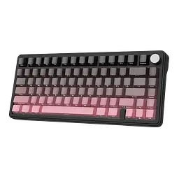 Клавіатура Attack Shark X85 Side Printed RGB Gradient Pink (AS-X85-SP-GP) - мініатюра 2