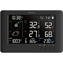 Метеостанція Sencor чорна (SWS10500WIFI)