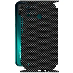 Защитная пленка StatusSKIN для Tecno Spark Go 2020 Корпус Винил Карбон черный