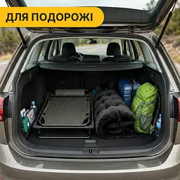 Розкладне крісло ліжко з оксамитовим матрацом LEOBRO Black (LB-FCB-G4-BLK) - мініатюра 4