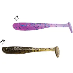 Силікон Crazy Fish Nano Minnow 1.1" #26 Swamp / #27Peony кальмар (16 шт/уп)