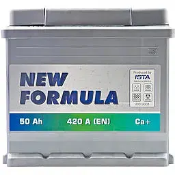 Акумулятор автомобільний New Formula 6СТ-50Ah АзЕ 420А (EN) (-/+) - мініатюра 3