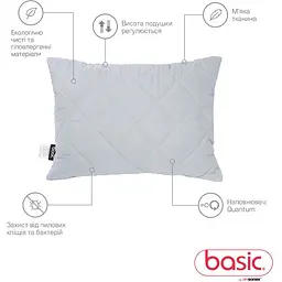 Набір Sonex Basic Silver: ковдра 200х220 см + 2 подушки 50х70 см(SO102342) - мініатюра 9