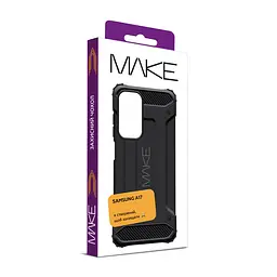 Чохол Make Samsung A17 Panzer Black - мініатюра 2