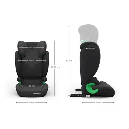 Автокрісло Kinderkraft Junior Fix 2 Plus i-Size Black (KCJUFI20BLKPL0N)  - мініатюра 3