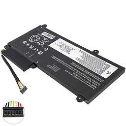 Батарея для ноутбука Lenovo 45N1754 (ThinkPad E450 E450C E455 E460 E460C E465 series) 11.4V 4120mAh 47Wh Чорний