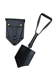 Складна саперна лопата Solve Solve KT6008308 із пластиковим чохлом Black 58 см