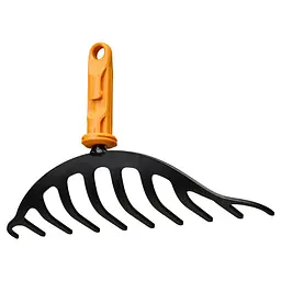 Граблі для троянд Fiskars OneClick 24 см, 10 зубів (1080676) - мініатюра 2