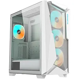 Корпус Gigabyte C301 Glass V2 Білий без БЖ (C301GW V2)