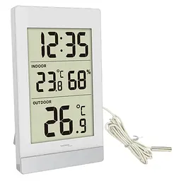 Термогігрометр Technoline WS7039 White