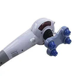 Ручний вібраційний масажер універсальний для тіла Maxtop Magic Massager 8 в 1 Вібромасажер з інфрачервоним випромінюванням і - мініатюра 3