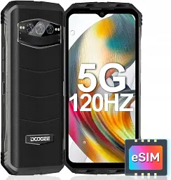 Захищений смартфон Doogee V30 8/256GB АКБ 10 800мАг 5G Black - мініатюра 2