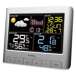 Метеостанція Technoline WS6449 Silver (WS6449), Сріблястий - мініатюра 2
