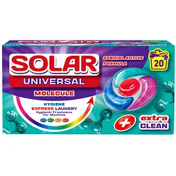 Капсули для прання Solar Universal Molecule 20 шт.