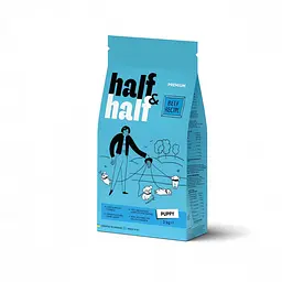 Сухий корм Half&Half Халф Халф для цуценят всіх порід, з яловичиною, 2 кг (арт.20703)