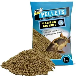 Принада в гранулах Pellets Ай Підсікай Часник/Бісквіт Ø5.0мм