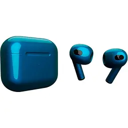 Навушники Apple AirPods 3 Metallik Blue Gloss (MPNY3) [116449] - мініатюра 1