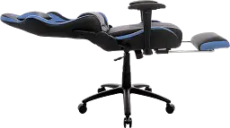 Геймерське крісло GT Racer чорне із синім (X-2534-F Black/Blue) - мініатюра 6
