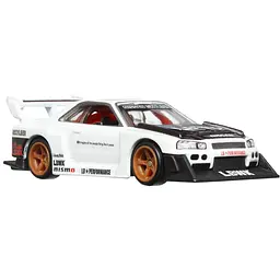 Автомодель Hot Wheels Boulevard Nissan Skyline Super Silhouette LB-ER34 біла з чорним (GJT68/HKF21) - мініатюра 3