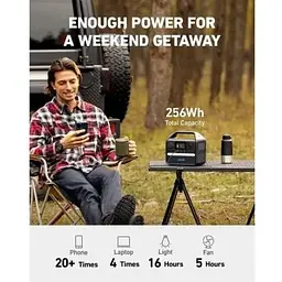 Портативна зарядна станція Anker 521 Portable Power Station 200W/256Wh 59877-ska - мініатюра 3