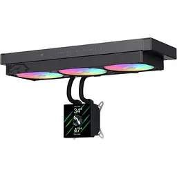 Система водяного охолодження GameMax Glacier 360 LCD Black [166118] - мініатюра 5