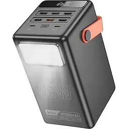 Портативна батарея Hoco DB03 Max Centurion 65W PB Lamp 100000 mAh Black - мініатюра 2