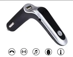 Автомобільний FM Модулятор трансмітер для авто з Bluetooth MP3 UKC AUX CARG 6 - мініатюра 2