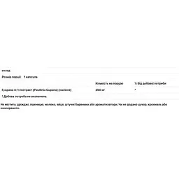 Натуральна добавка Natrol Energy Support Guarana 200 мг 90 капсул - мініатюра 3