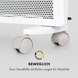Конвекційний обігрівач Klarstein Hot Spot Slimcurve Double Wave 2-в-1 (10035061) - мініатюра 2