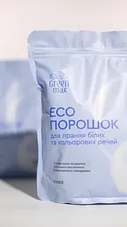 Еко порошок для прання білих та кольорових речей Green Max 1 кг Choice - мініатюра 2