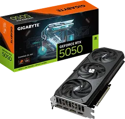 Відеокарта GeForce RTX 5050 8GB Gigabyte Gaming OC (GV-N5050GAMING OC-8GD)