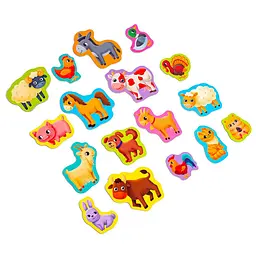 Гра настільна Набір магнітів. Ферма Vladi Toys VT3106-24 Різнокольоровий shop (4820234762729) - мініатюра 2