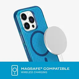 Протиударний чохол Tech21 Evo Check MagSafe для iPhone 14 Pro Max (6.7") Classic Blue - мініатюра 5