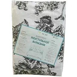 Комлпект постільної білизни TIMETOSLEEP бязь 1,5-х сп 50х70 арт.20-1595 GOLD LUX GOLD LUX
