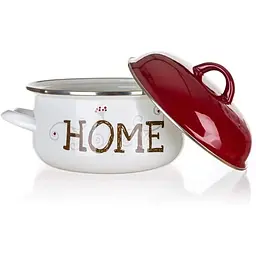 Емальована каструля HOME, 20 см