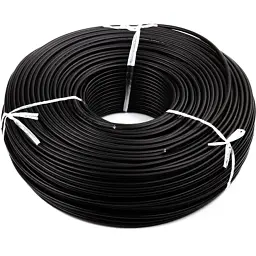 Кабель силовий PV 6 мм, бух/100м, black HiSmart (NV820627)