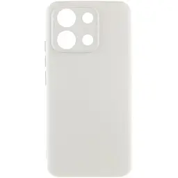 Чохол Lakshmi Silicone Cover Full Camera (AA) для Xiaomi Poco X6 Pro Білий / White
